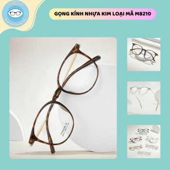 Gọng nhựa kim loại mã M8210